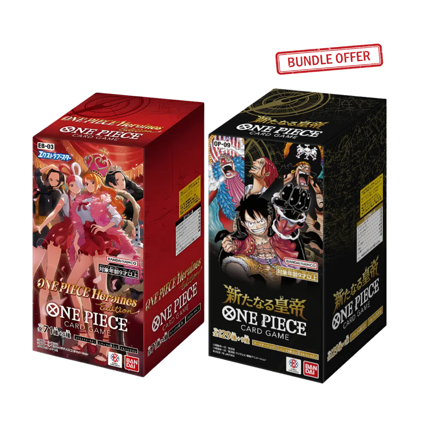 One Piece - EB-03 & OP-09 (2 adet Japanese)