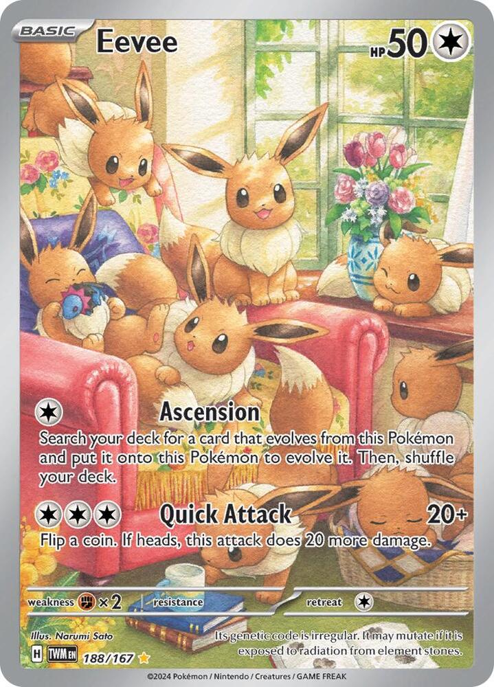 Eevee 188/167 – Scarlet & Violet