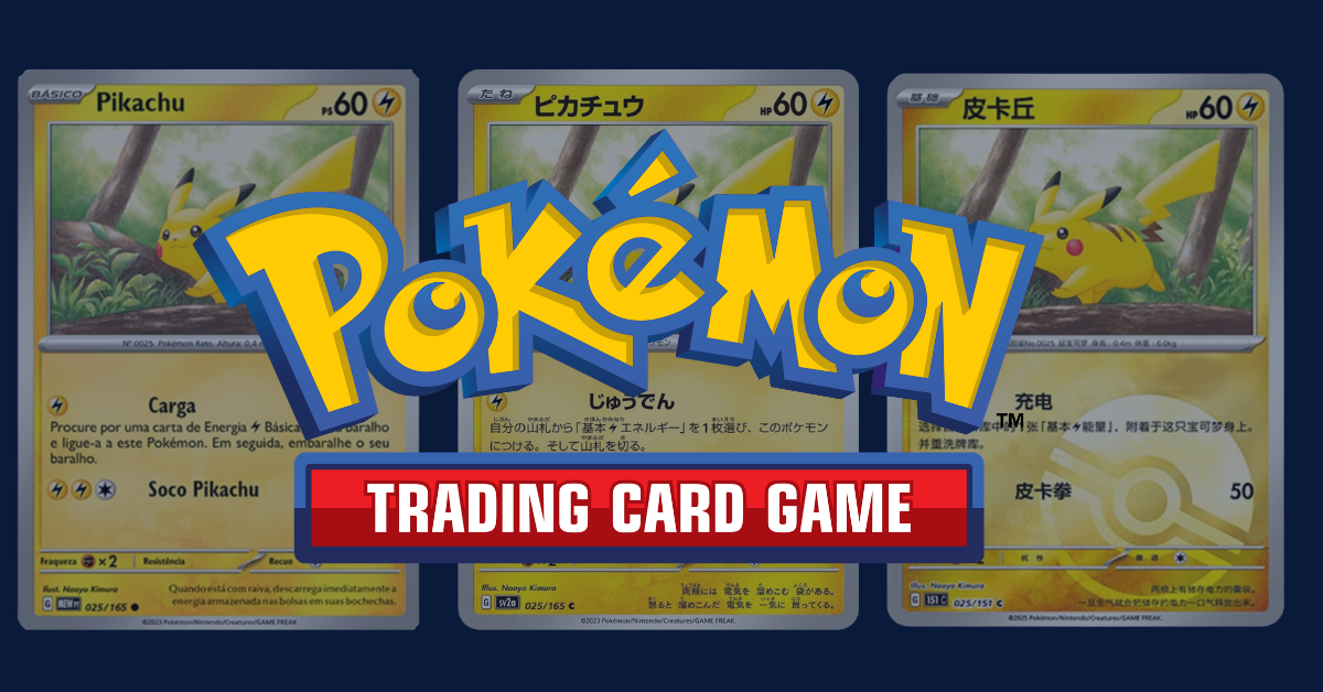 İngilizce, Korece, Çince ve Japonca Pokémon Kartları Arasındaki Fark Nedir?