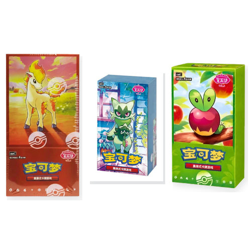 Gem Pack Vol.4-5-6 Booster Box Bundle (Chinese)