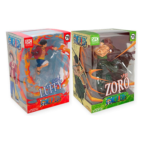 One Piece Luffy ve Zoro kutulu figür bundle ürünleri