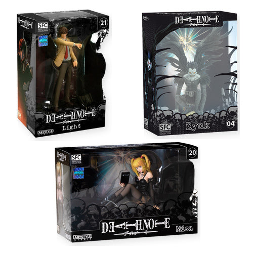 Death Note Light Misa ve Ryuk kutulu figür bundle ürünleri
