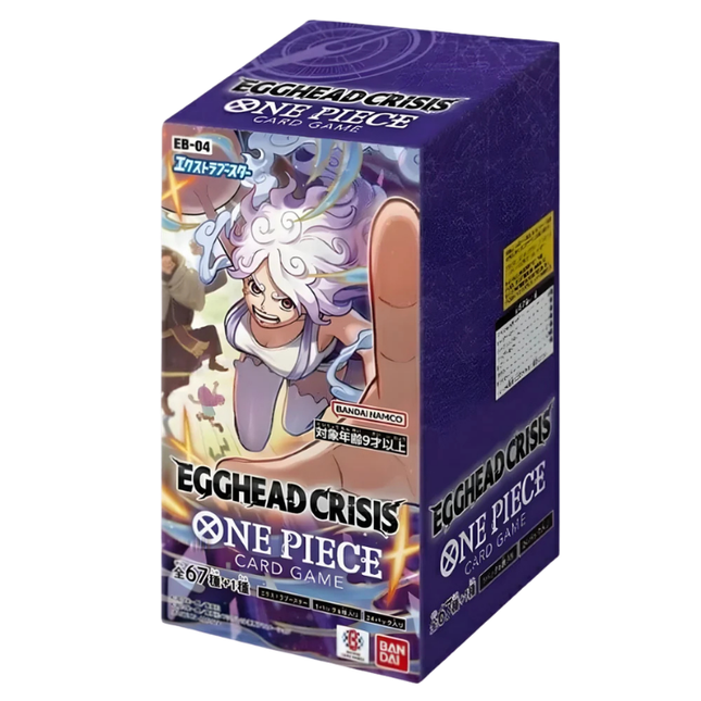 One Piece - EB-04 Egghead Crisis Booster Box (Japonca)