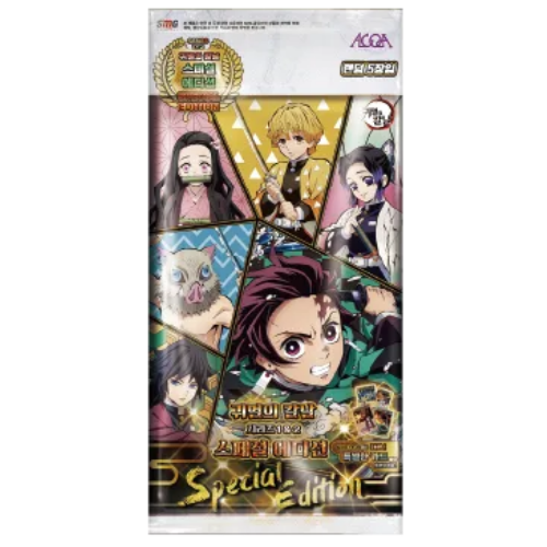 Demon Slayer Special Edition Collect Card Booster Pack (Korean)