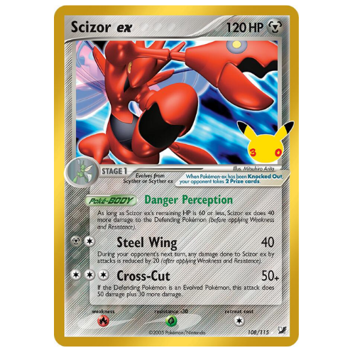 Scizor ex 108/115 - Classic Collection (English)