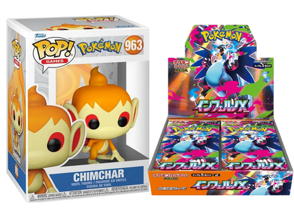 Funko POP: Pokémon - Chimchar & Inferno X Booster Box Bundle