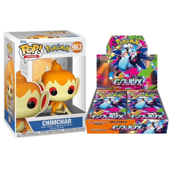 Funko POP: Pokémon - Chimchar & Inferno X Booster Box Bundle
