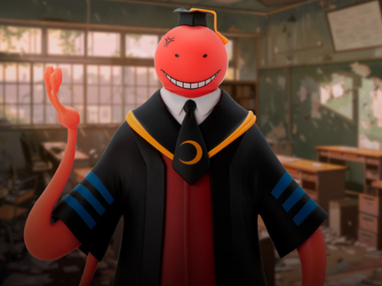 ABYSTYLE - Assassination Classroom Figurine Koro Sensei - Kırmızı