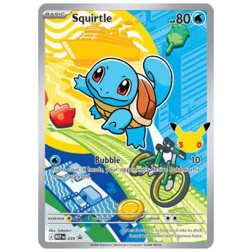 Squirtle (MEP 039) - Black Star Promo