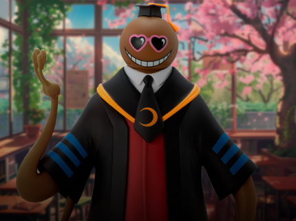 ABYSTYLE - Assassination Classroom Figurine Koro Sensei - Kahverengi