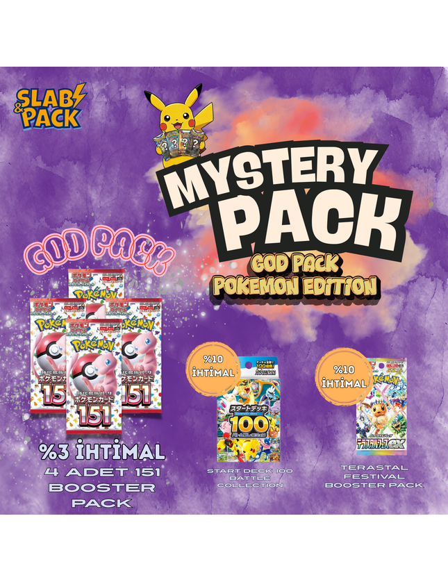 Mystery Pack - God Pack Pokemon Edition (Japanese)