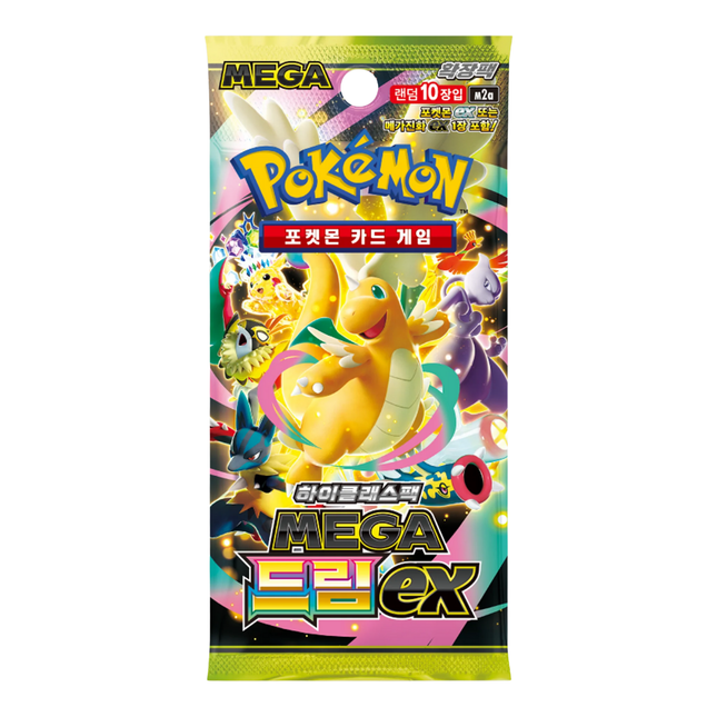 Pokemon TCG - Mega Dream EX Booster Pack (Korean)