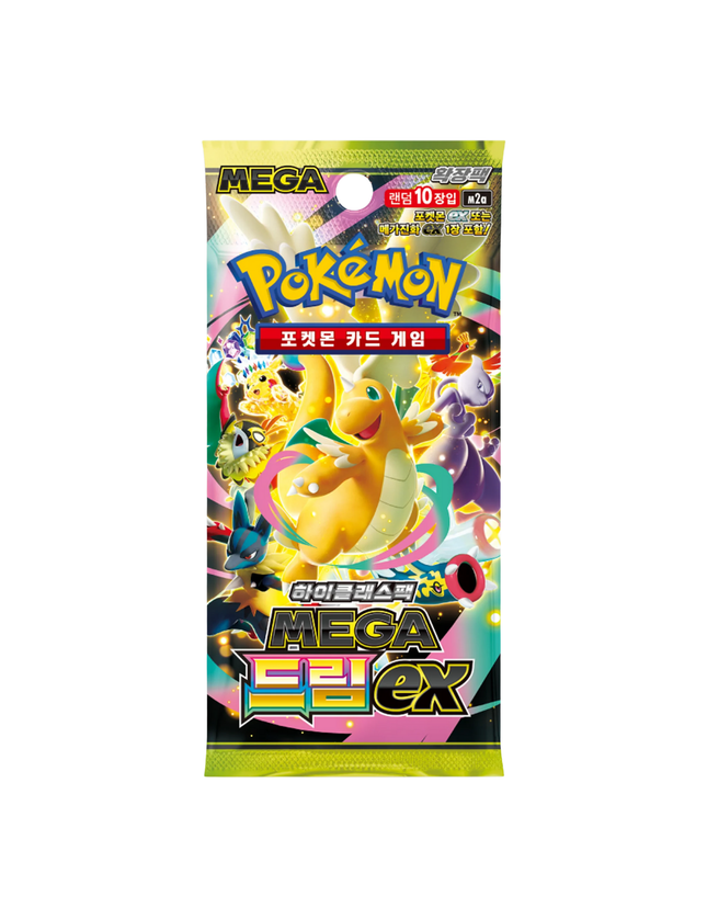 Pokemon TCG - Mega Dream EX Booster Pack (Korean)
