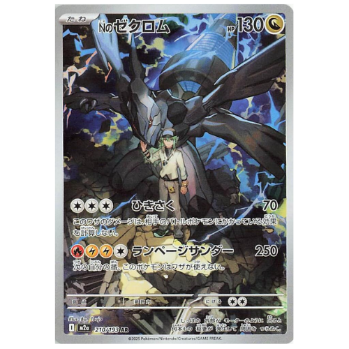 N's Zekrom 210/193 - Art Rare (Japanese)