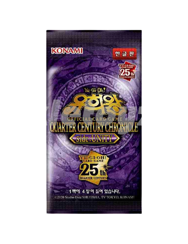 Yu-Gi-Oh! - Quarter Century Chronicle Side: UNITY Booster Pack (Korean)
