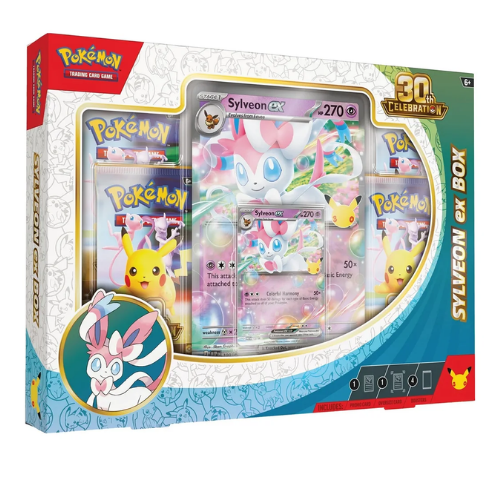 Pokémon 30th Celebration Sylveon ex Box (English)