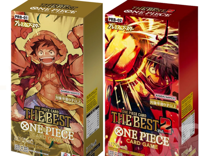 One piece - PRB-01 & PRB-02 Booster Box(2 adet Japanese)