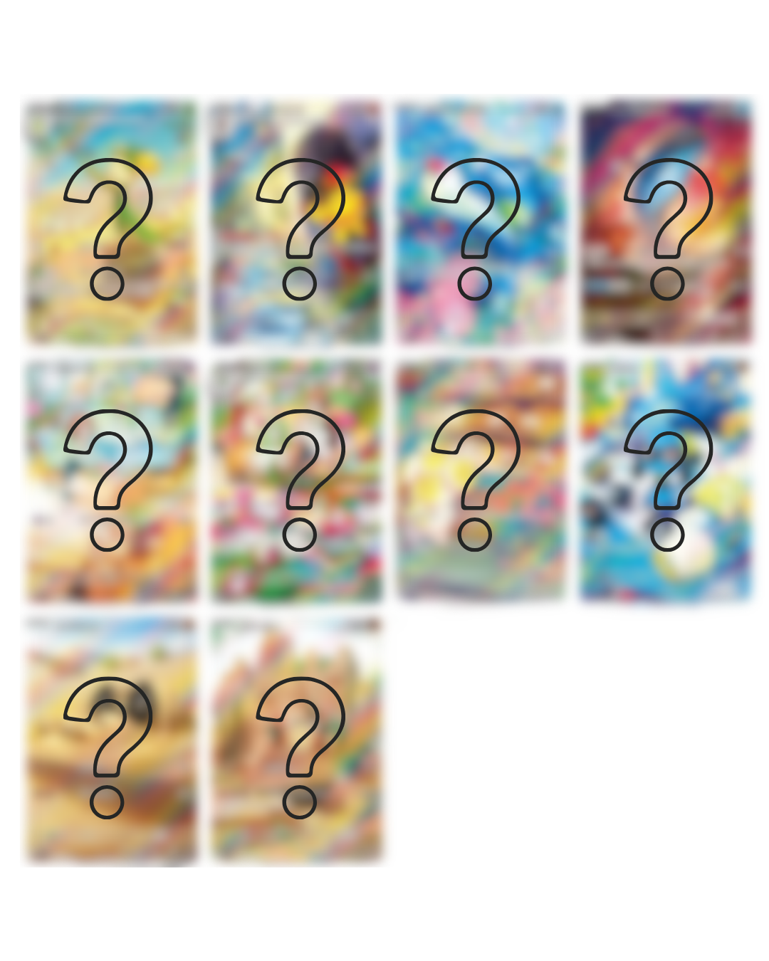 10x Art Rare Kart (Japanese)