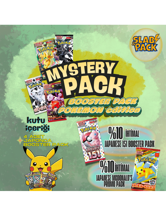 Mystery Pack - Pokemon Booster Pack Edition (Japanese)