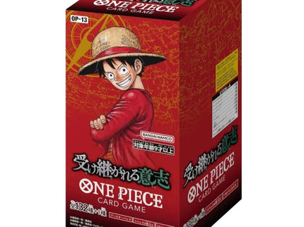 One Piece TCG – OP-13 Carrying on His Will Booster Box (Japanese)