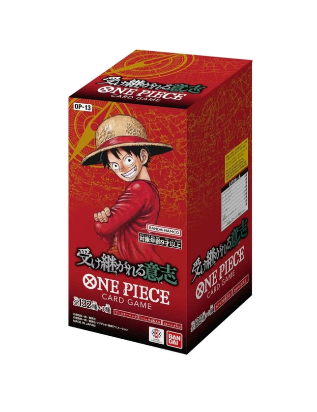 One Piece TCG – OP-13 Carrying on His Will Booster Box (Japanese)