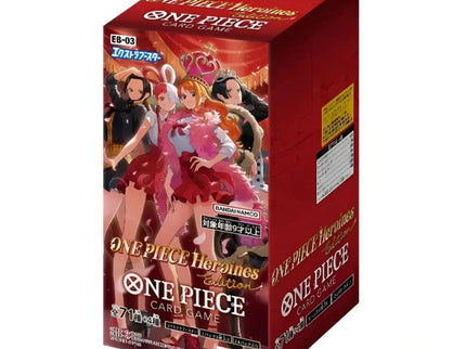 One Piece TCG - EB03 Heroines Edition Booster Box (Japanese)