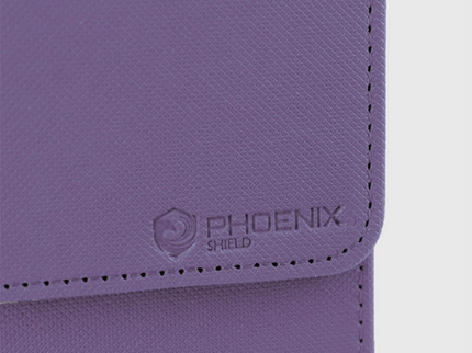 Phoenix Shield – Manyetik Kapaklı Kart Kutusu Mor - 100 Kart Kapasiteli
