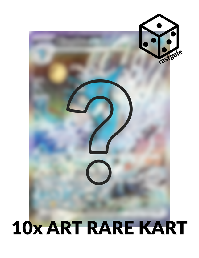 Pokemon TCG - 10x Art Rare Kart (Japanese)