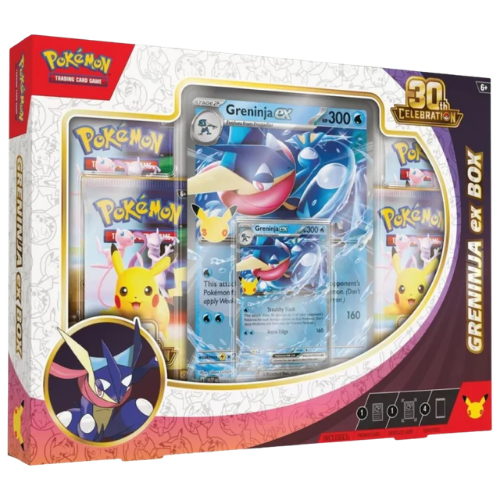 Pokémon 30th Celebration Greninja ex Box (English)