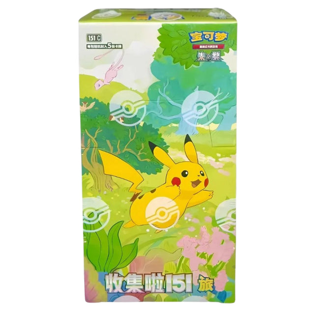 Pokemon TCG - Collect 151: Journey Slim Booster Box (Chinese)