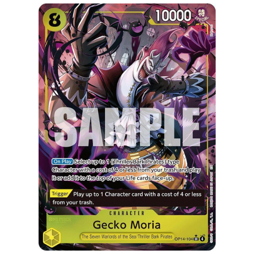 Gecko Moria OP14-104 Alternate Art (ENG)