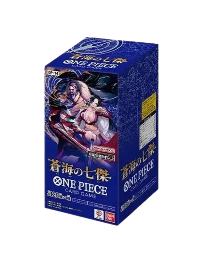One Piece – OP-14 Seven Warlords of the Sea Booster Box (Japanese)