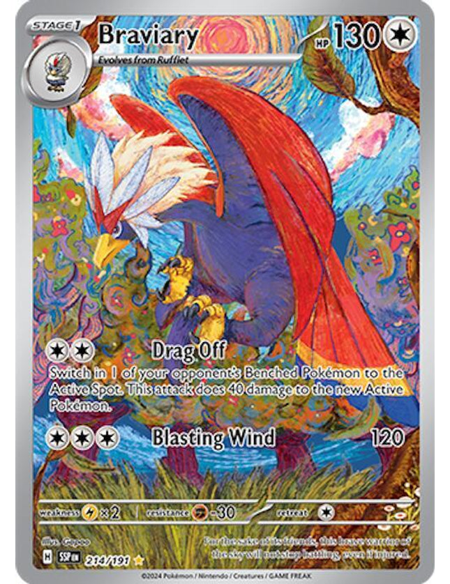 Braviary 214/191 – Scarlet & Violet