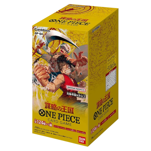 One Piece - OP-04 Kingdoms of Intrigue Booster Box (Japanese)