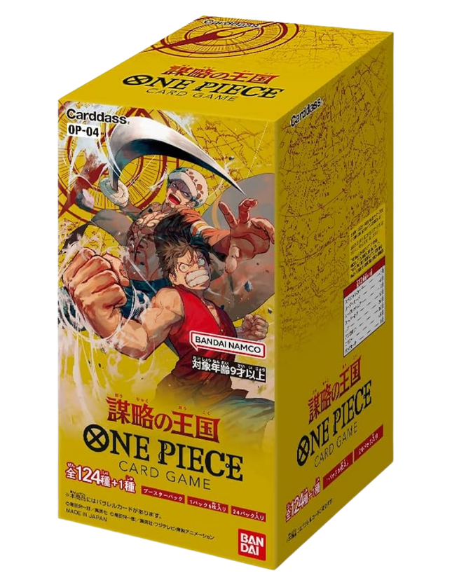 One Piece - OP-04 Kingdoms of Intrigue Booster Box (Japanese)