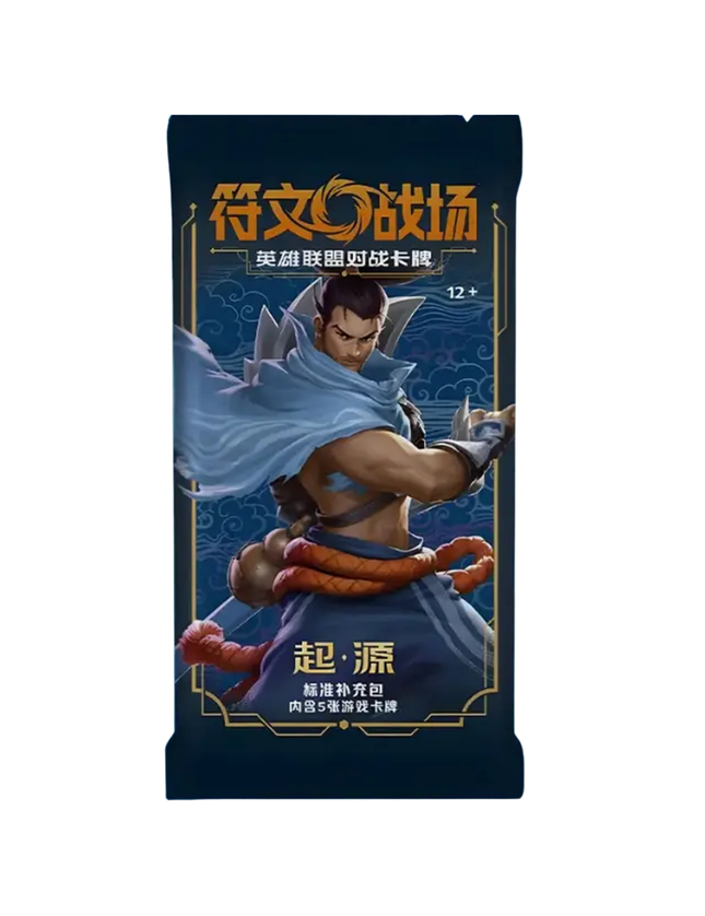Riftbound: League of Legends - Origins Slim Booster Pack (Chinese)