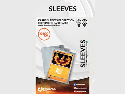 Phoenix Shield Klasik Kart Kılıfı x100 (66x92mm)