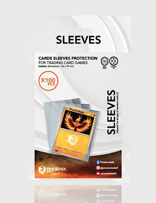 Phoenix Shield Klasik Kart Kılıfı x100 (66x92mm)