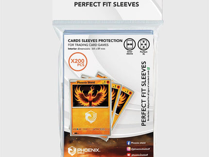 Phoenix Shield Perfect Fit Sleeve x200 (64x89mm)