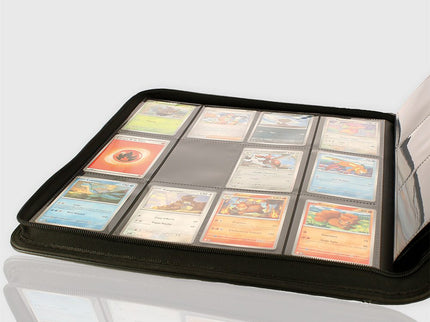Phoenix Shield – Deluxe Maxi Zip Albüm 12 Cepli 480 Kart (Siyah)