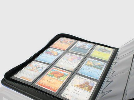 Phoenix Shield – Deluxe Zip Albüm 9 Cepli 360 Kart (Siyah)