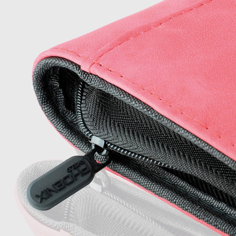 Velvet Toploader Zip Albüm 9 Cepli 360 Kart (Kırmızı)