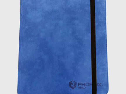 Phoenix Shield – Elite Velvet Ringed Albüm 9 Cepli 900 Kart Kapasiteli (Mavi)