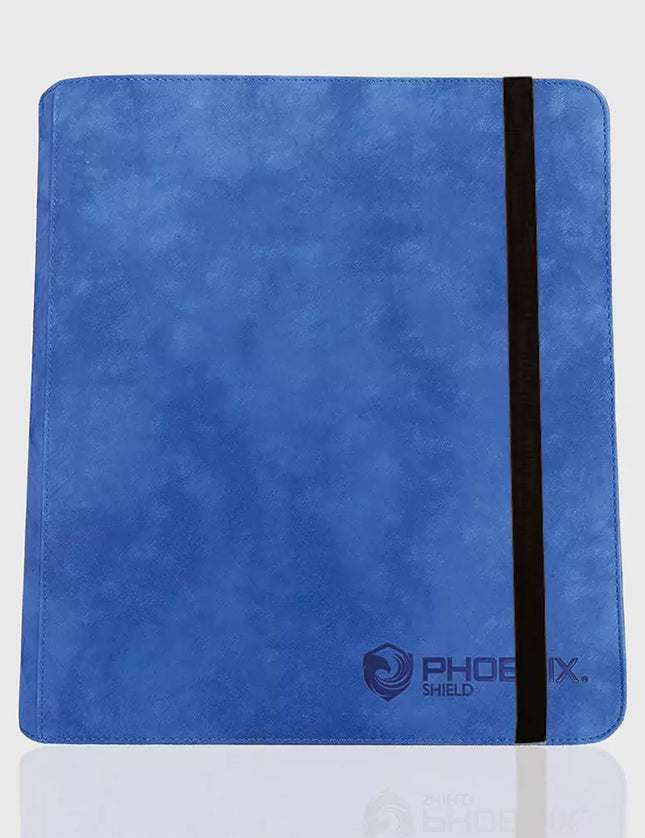 Phoenix Shield – Elite Velvet Ringed Albüm 9 Cepli 900 Kart Kapasiteli (Mavi)