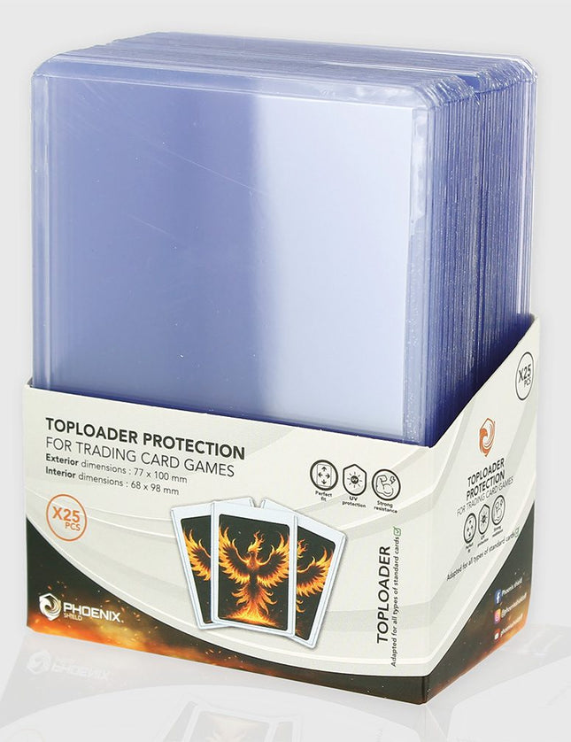 Phoenix Shield – Toploader Standard (25'li Paket)