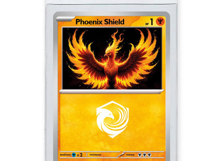 Phoenix Shield – Yarı Sert Kart Koruyucu Sleeve (50'li Paket)
