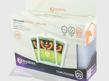 Phoenix Shield – Toploader Crystal %100 UV (50'li Kutu)