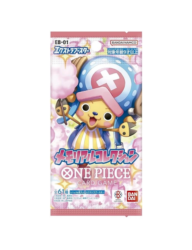 One Piece - EB-01 Memorial Collection Booster Pack (Japanese)