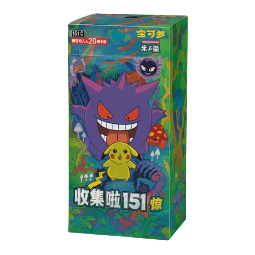 Pokemon TCG – Collect 151 Surprise  Jumbo Booster Box (Chinese)
