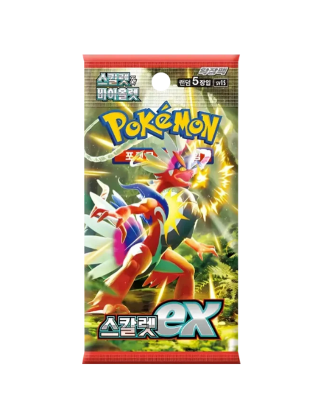 Pokémon TCG - Scarlet & Violet Scarlet ex Booster Pack (Korean)